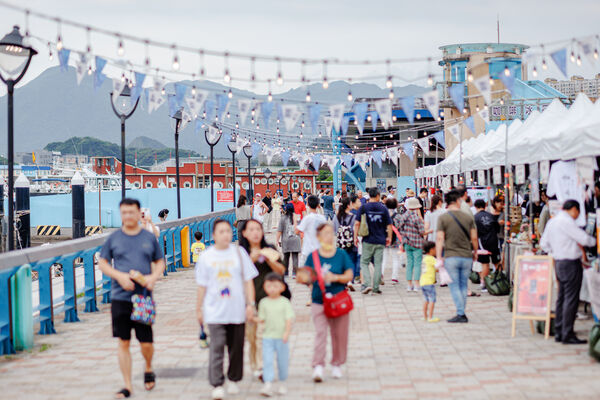▲「潮嚮．山海基隆-青創市集」將於6月6日至7日進駐八斗子遊艇港。（圖／基隆市政府產發處提供）