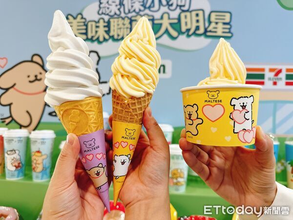 ▲▼7-ELEVEN 合作來自韓國的軟萌教主「線條小狗」，首度大規模結合「食飲」與「全店精品集點」推出新品。（圖／記者林育綾攝）