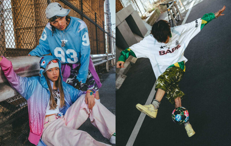 世界盃時尚戰開打！愛迪達復古球衣、陳冠希足球鞋太欠收，BAPE&reg;高彩度足球系列回頭率拉滿