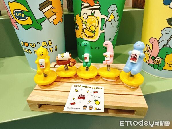 ▲▼7-11「CITY CAFE」合作韓國爆紅恐龍IP「JOGUMAN」推出系列活動。（圖／記者林育綾攝）