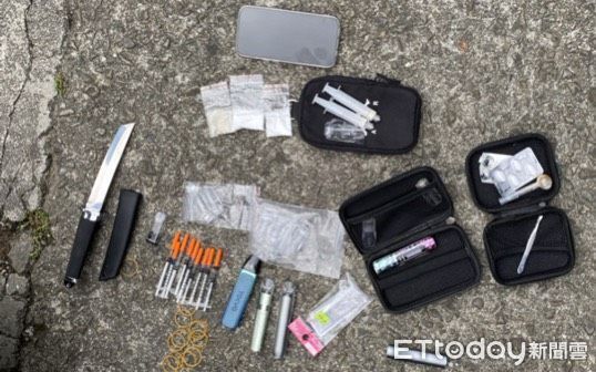 ▲▼毒販遭判10年跑路5年，靠稀釋分裝依托咪酯販賣維生。（圖／記者邱中岳翻攝）