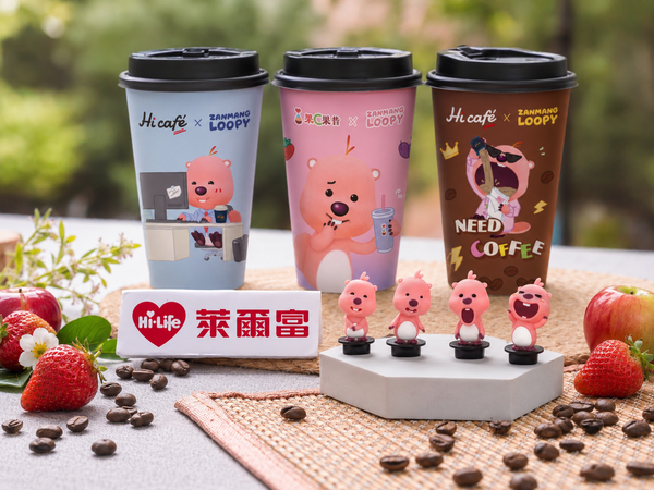 ▲▼萊爾富近來攜手韓國超人氣IP「ZANMANG LOOPY」推出夏日限定活動，多款周邊加價購。（圖／業者提供）