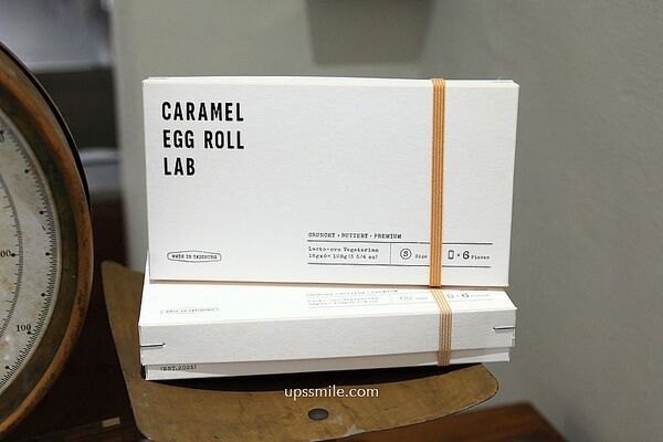 ▲▼CARAMEL EGG ROLL LAB 蛋捲實驗室。（圖／UPSSMILE向上的微笑萍子 旅食設影授權提供）