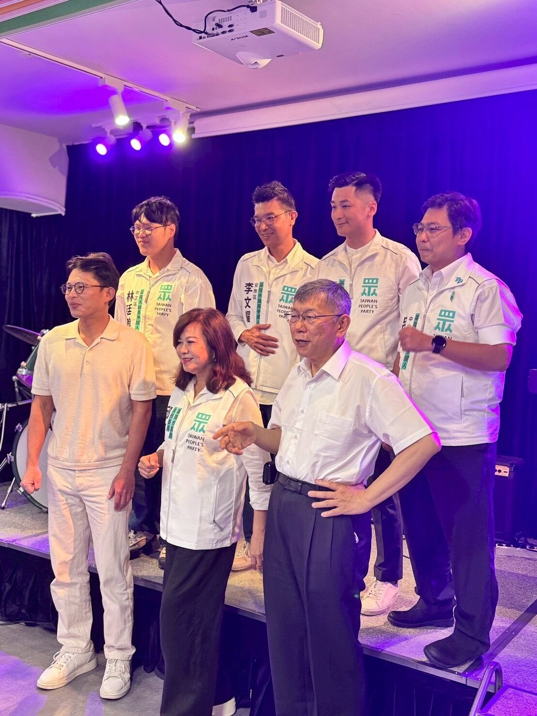 ▲民眾黨基隆隊推競選歌曲《總有希望》。（圖／記者郭世賢翻攝）