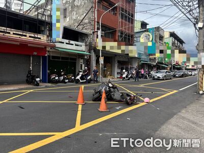 快訊／台中2機車相撞！82歲嬤傷重不治　66歲女騎士左手斷骨