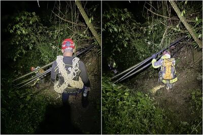 南投製茶師上山找水源…失足墜邊坡「下身癱瘓」！警消尋獲已死亡