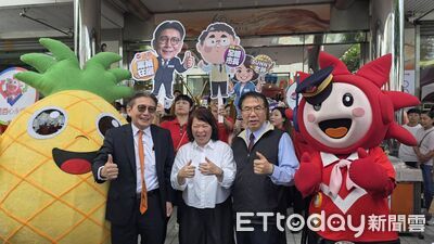 黃敏惠、黃偉哲嘉義合體　籲用新台幣下架台南爆款農特產
