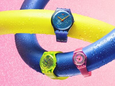 Swatch水果色調錶迎盛夏　透視面盤秀玩心