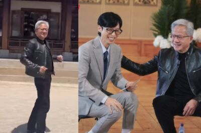 黃仁勳大跳KPOP！合體劉在錫「熱舞畫面曝光」網驚：真的不是AI