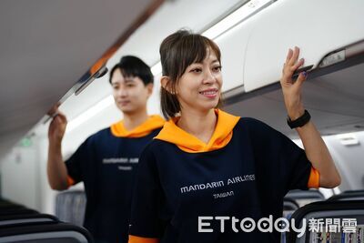 華信空服員今起逢周末換裝「活力裝」　機艙秒變度假風