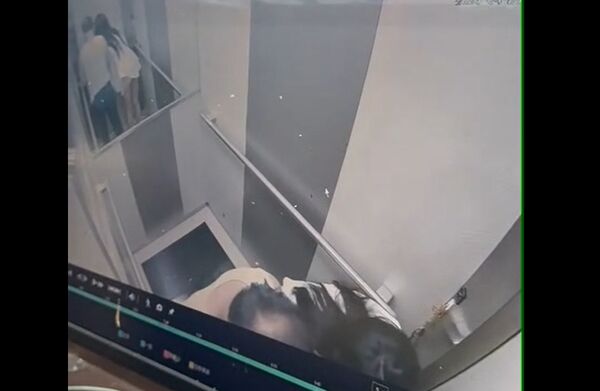 ▲▼女子醉倒一樓大廳，遭樓上住戶帶回家，怒提性騷擾告訴。（圖／當事人提供）