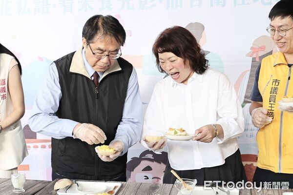 ▲「味聚府城 漫食台南」優質農產展售活動在遠百嘉義登場，集結15家台南在地農特產品業者跨縣市展售。（記者林東良翻攝，下同）