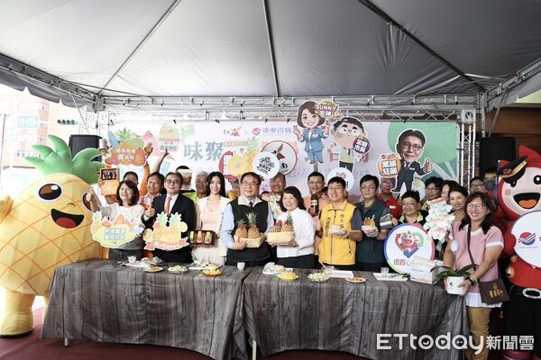 ▲「味聚府城 漫食台南」優質農產展售活動在遠百嘉義登場，集結15家台南在地農特產品業者跨縣市展售。（記者林東良翻攝，下同）