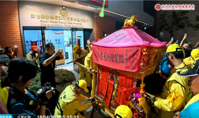 毒駕男倒車輾斷雙腿！負傷鳴槍　埔鹽所長：感謝白沙屯媽祖庇佑