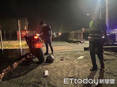 快訊／高雄重機自撞「凌空飛半圈」畫面曝！騎士甩飛臥血泊亡