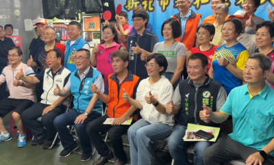 一早就王見王！與李四川同場同台　蘇巧慧：1天可跑新北10區