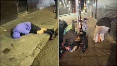 又見吸毒喪屍！舊金山街頭「詭異扭曲」　新毒品比芬太尼強效20倍