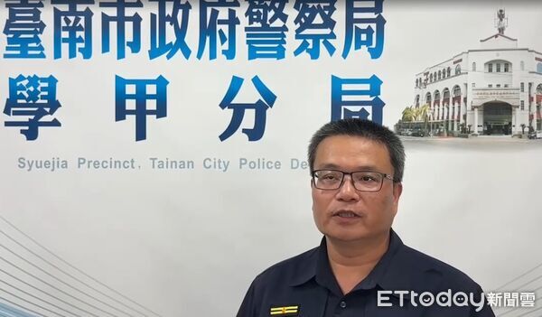 ▲台南北門區南鯤鯓代天府李、范千歲聖誕祭典傳出陣頭與轎班推擠衝突，警方即時介入制止。（記者林東良翻攝，下同）
