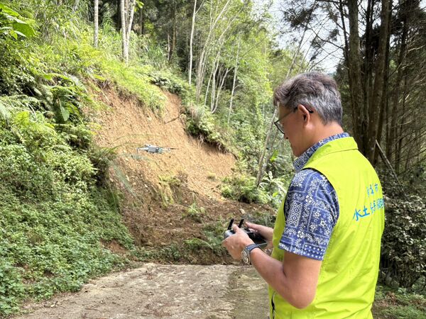 ▲新北水保團長蘇育瑞結合科技護坡 扮演山坡地治理關鍵力量。（圖／新北市農業局提供）