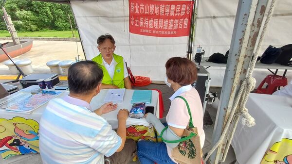 ▲新北水保團長蘇育瑞結合科技護坡 扮演山坡地治理關鍵力量。（圖／新北市農業局提供）