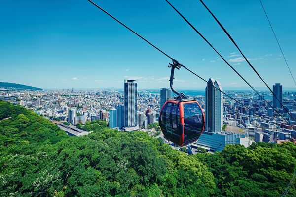 ▲▼神戶布引香草園纜車。（圖／神戸リゾートサービス株式会社提供）