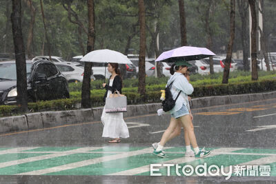 快訊／大雷雨炸雙北　國家警報響