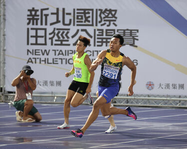 大雨沒亂節奏！布森200飆20秒03台灣破PB摘金、葛吳諺明收銅