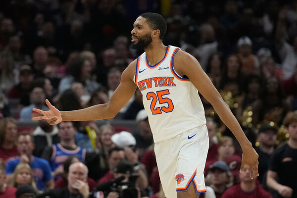 ▲▼紐約尼克球員布里吉斯（Mikal Bridges）。（圖／達志影像／美聯社）