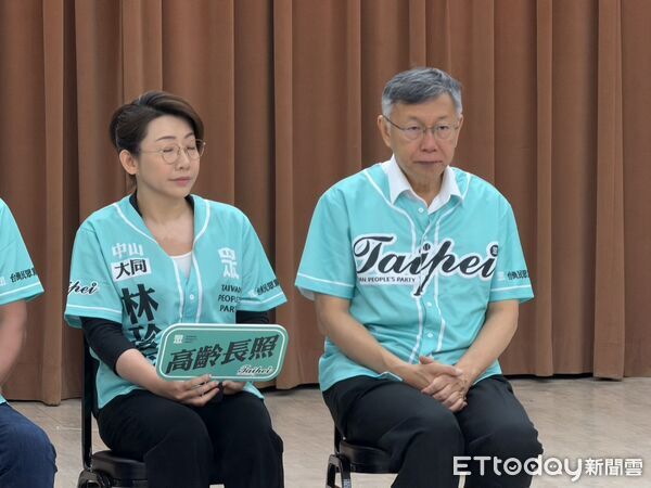 ▲台北市前市長柯文哲出席「民眾台北隊」成軍誓師大會。（圖／記者陳家祥攝）