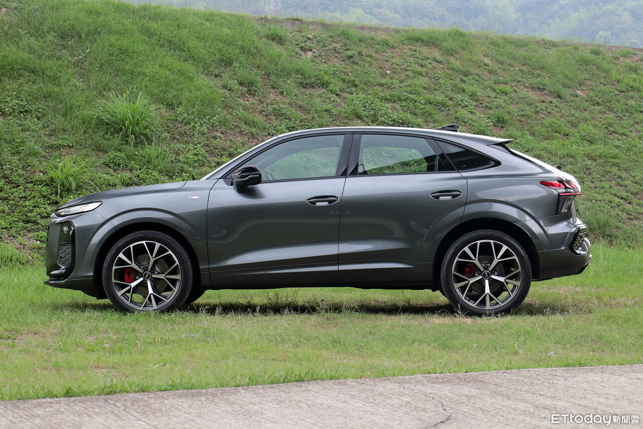 ▲Audi「Q3 Sportback斜背跑旅」試駕！完整Level 2駕駛輔助終於到位。（圖／記者張慶輝攝）