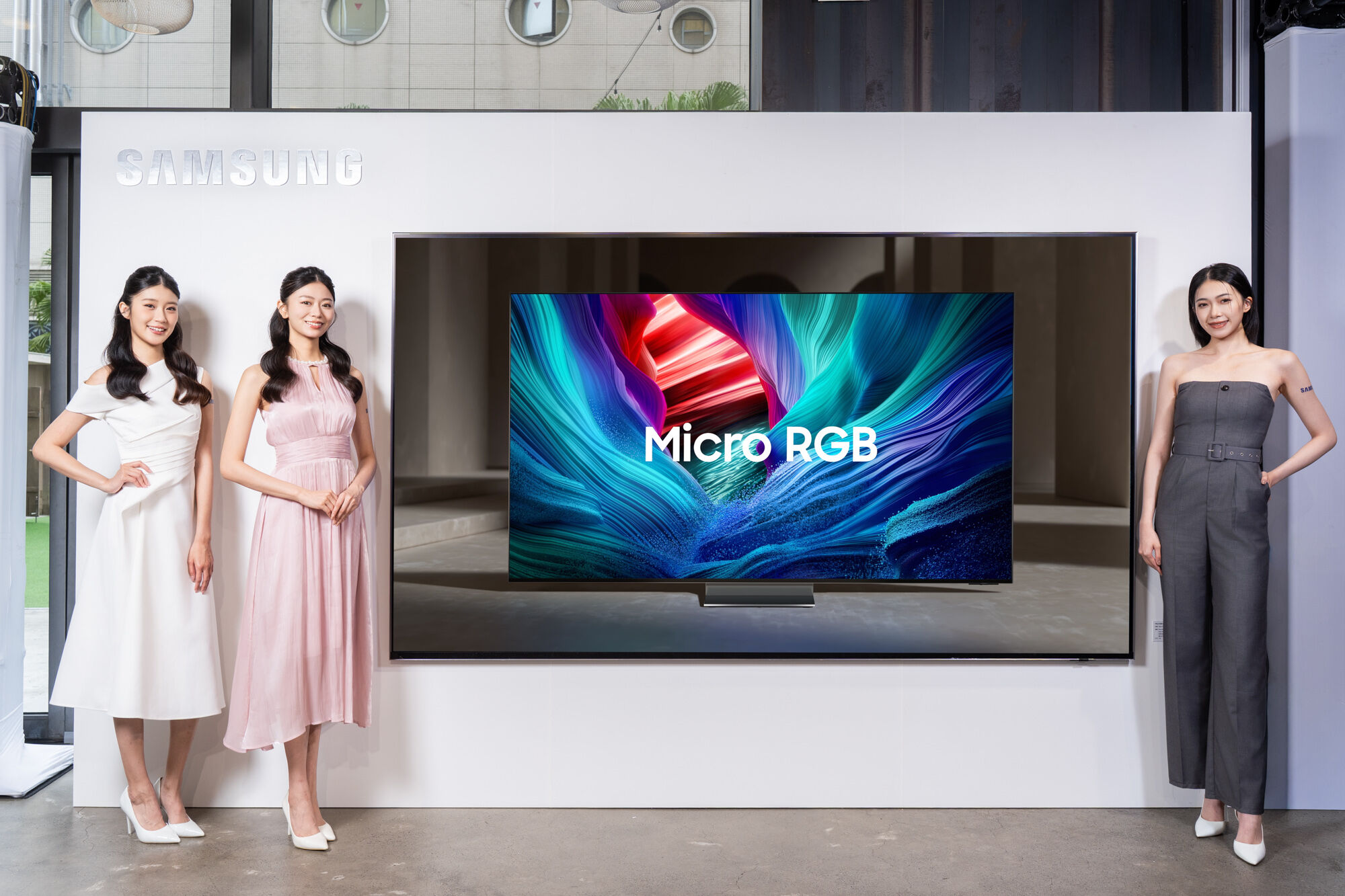▲三星推出全球首創Micro RGB電視。（圖／品牌提供）