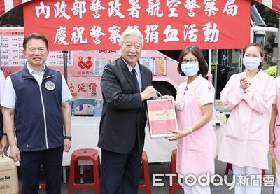 航警局警察節慶祝大會　表揚績優員警並挽袖捐熱血
