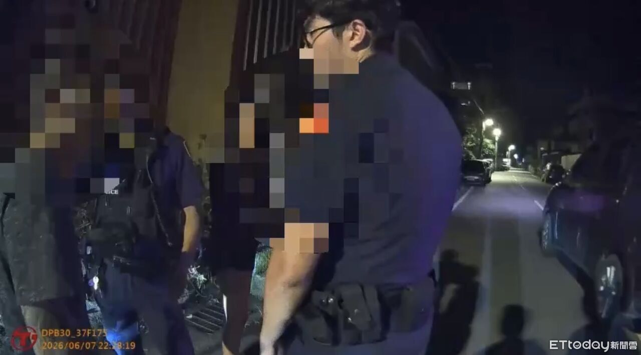 喬債失敗打成一團!基隆2男深夜街頭互毆 警噴辣椒水壓制逮人