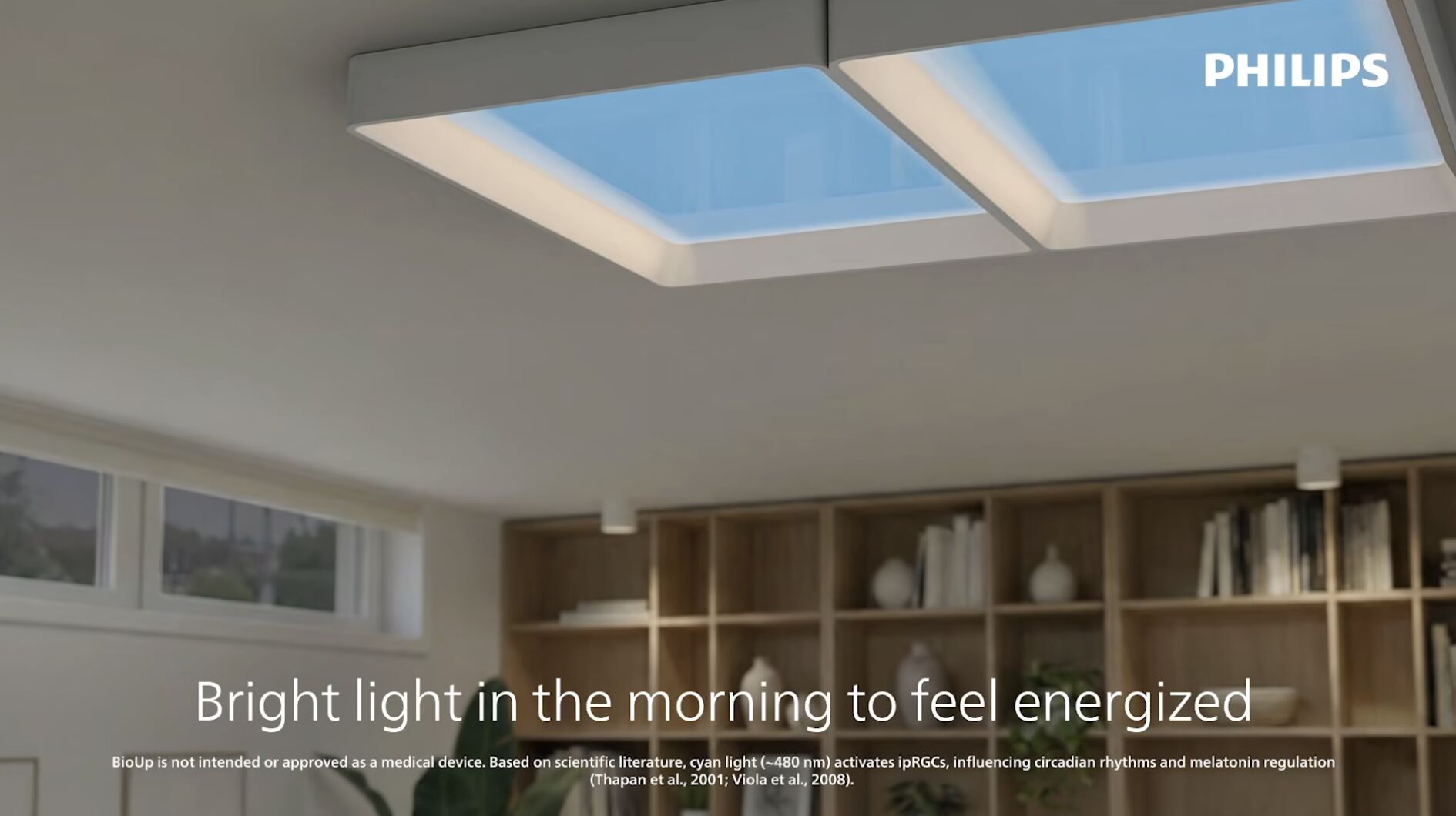 ▲Signify Philips Skylight 系列吸頂燈。（圖／翻攝Signify官網）