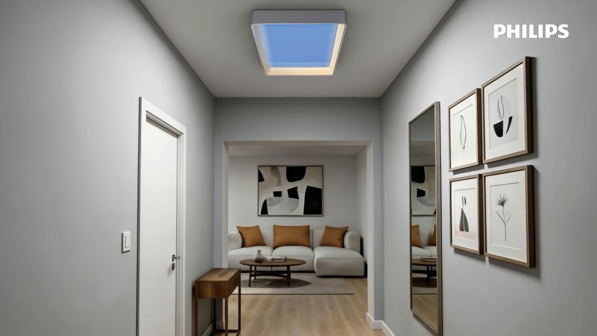 ▲Signify Philips Skylight 系列吸頂燈。（圖／翻攝Signify官網）