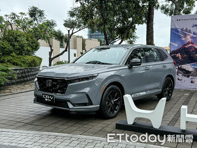99.9萬、客貨車認證！台灣「HONDA新CR-V上市」　汽油、油電雙動力