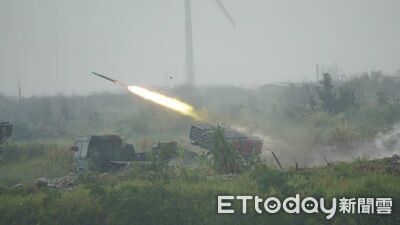 陸軍操演插曲！雷霆2000隔7年重返甲南海灘　發射幾秒卻墜地