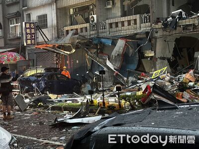 新竹氣爆便當店內放4桶瓦斯　疑整夜洩漏釀禍