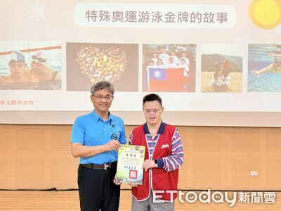 特奧金牌選手范晉嘉巡迴台南校園　生命教育講座突破900場