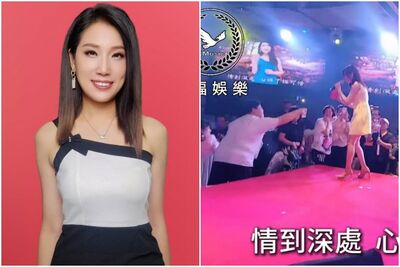「小江蕙」唱一半差點出事！　壯男硬闖舞台...重播畫面看完嚇壞