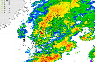 快訊／豪雨擴大3縣市　9縣市大雨特報