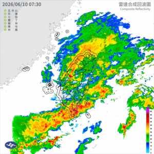 快訊/國家警報響 大雷雨轟屏東、台東