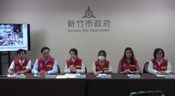 ▲▼             新竹便當店氣爆2死2傷，市長高虹安召開記者會說明。（圖／翻攝自高虹安YouTube）
