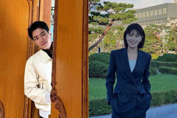 ▲▼鄭敬淏官宣前「才曬兩人愛犬」9小時後認分手秀英。（圖／翻攝自Instagram／jstar_allallj、sooyoungchoi）