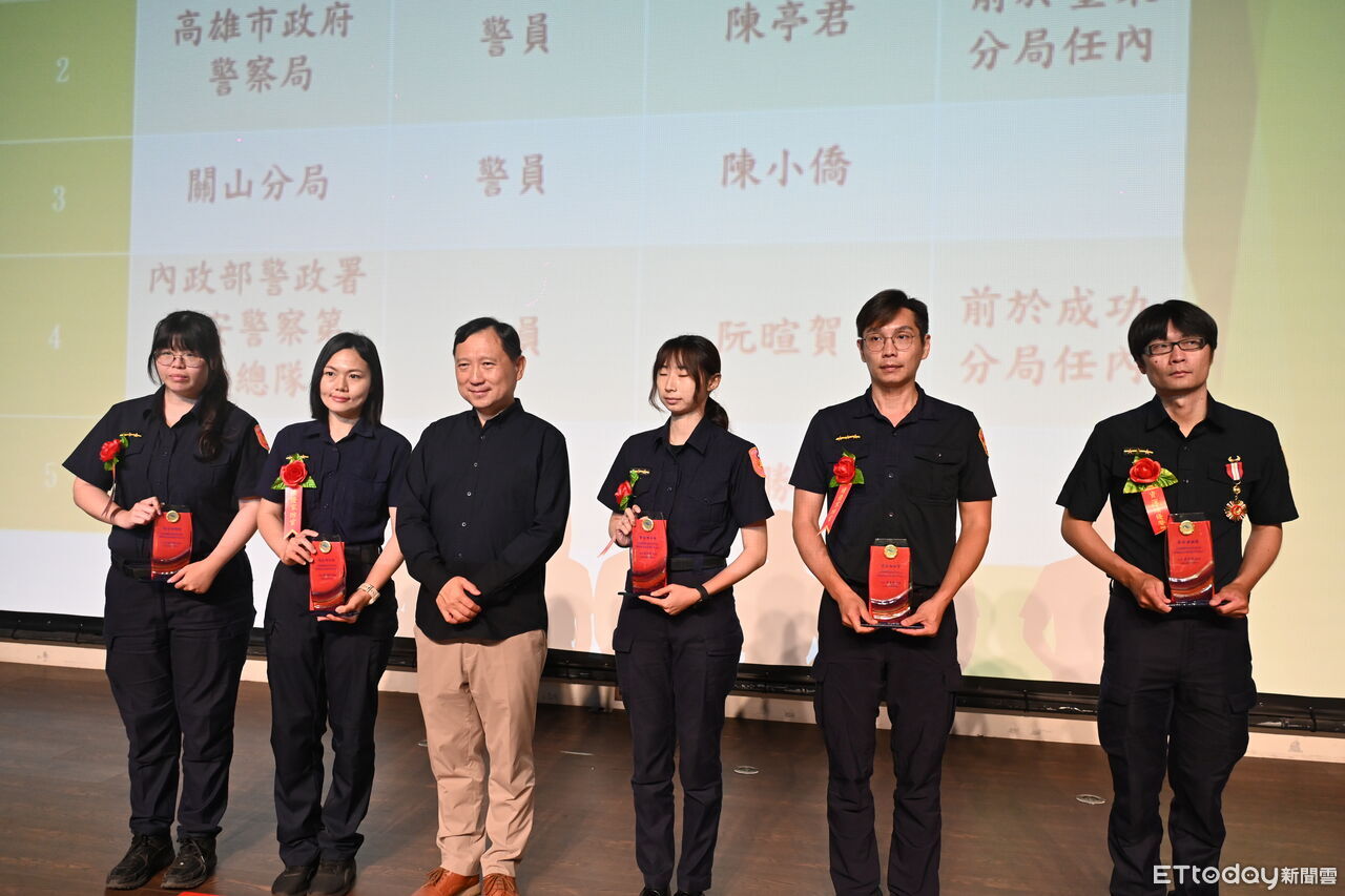 台東警察節表揚大會登場 治安滿意度全國亮眼