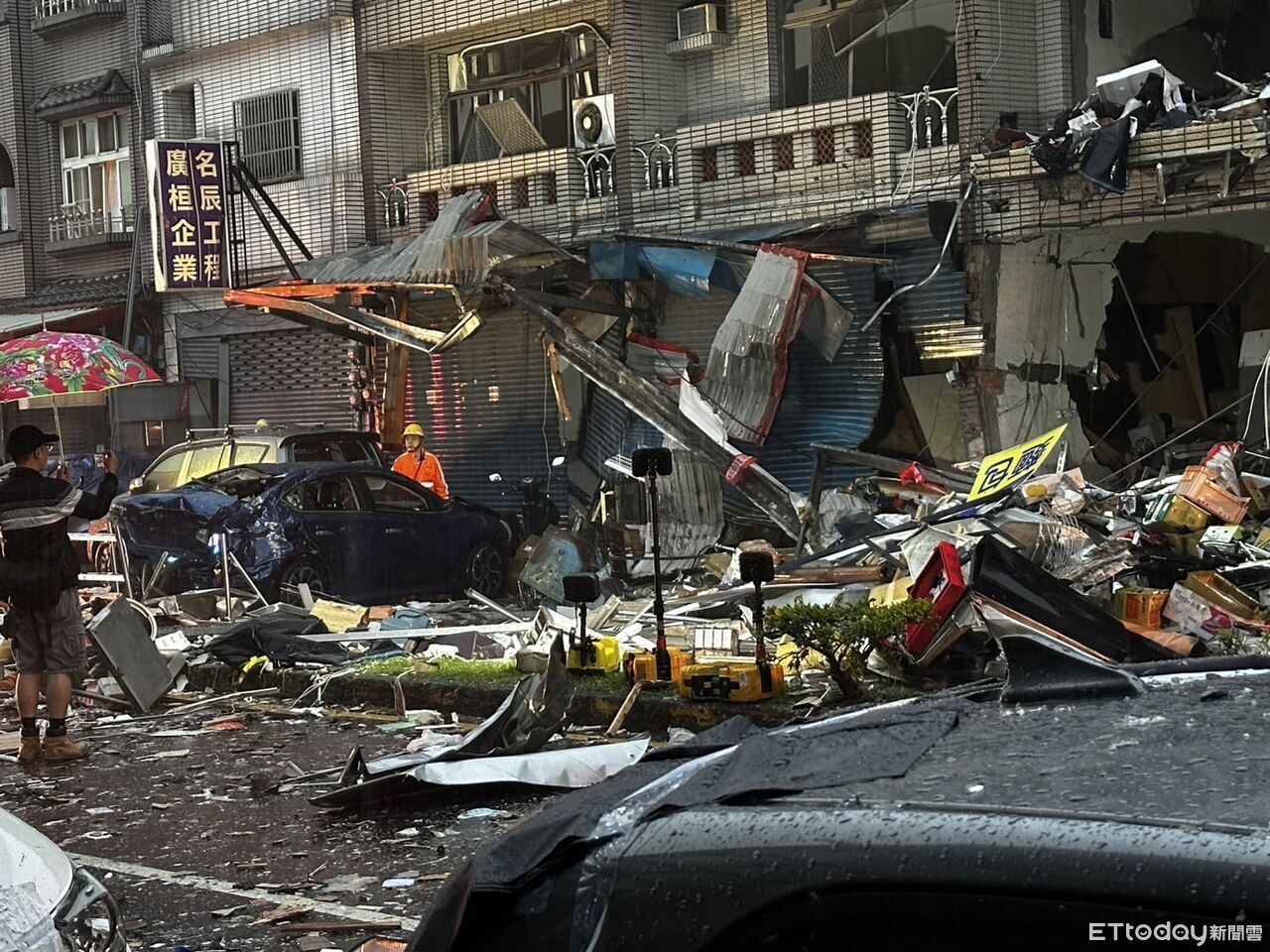 新竹氣爆便當店內放4桶瓦斯 疑整夜洩漏釀禍