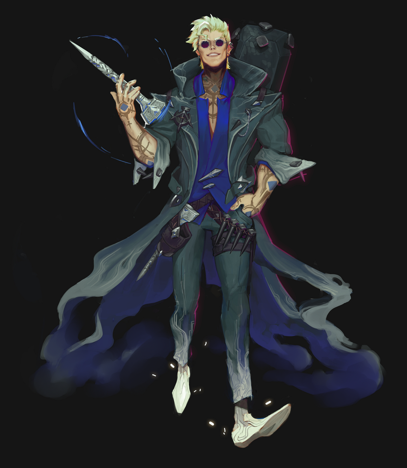 ▲▼  locke,洛克,英雄聯盟  。（圖／Riot Games提供）