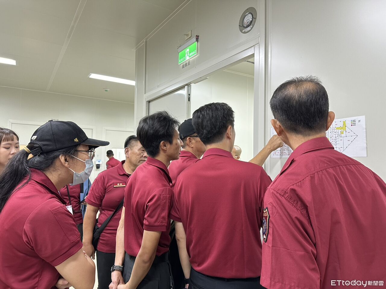 南消一大隊踏勘雅聞湖濱療癒森林 強化觀光工廠防災應變