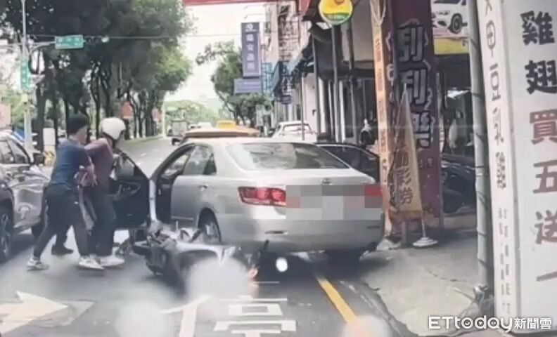台中7警圍捕破窗拉出車手 目擊者驚嚇:以為車禍打群架