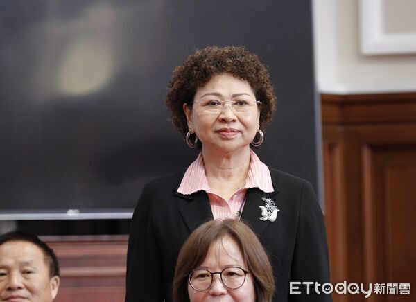 ▲▼副總統蕭美琴在總統府秘書長潘孟安陪同下主持「監察院第7屆正、副院長及監察委員被提名人介紹記者會」，府方提名包含監察院長陳永興、副院長王榮璋在內的29位監察委員。圖為被提名人屏東城鄉發展文教基金會董事長廖婉汝。（圖／記者湯興漢攝） 
